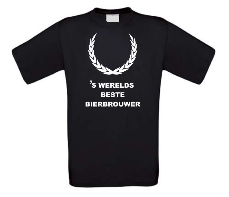 S' werelds beste bierbrouwer t-shirt