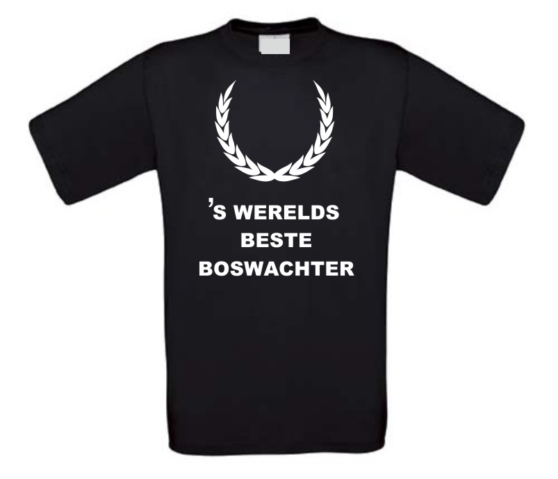 'S werelds beste boswachter t-shirt