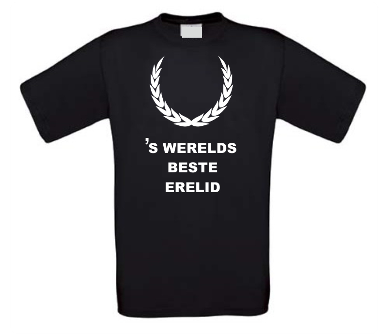 'S werelds beste erelid t-shirt