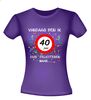 foto 4 Vandaag ben ik 40  jaar! dus feliciteren maar....t-shirt