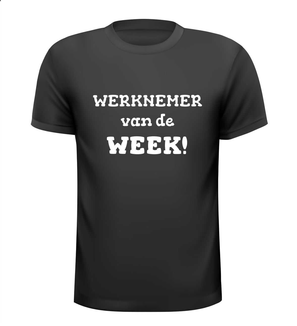 Werknemer van de week t-shirt