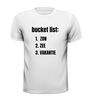 foto 13 bucket list zon zee en vakantie t-shirt