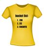 foto 16 bucket list zon zee en vakantie t-shirt