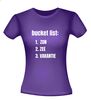 foto 4 bucket list zon zee en vakantie t-shirt