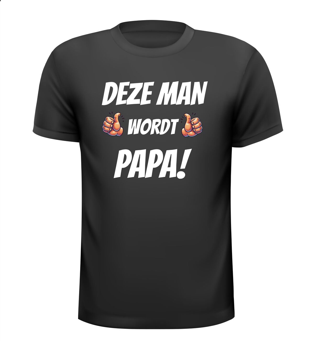 deze man wordt papa t-shirt