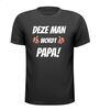 deze man wordt papa t-shirt