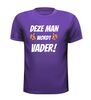 foto 2 deze man wordt vader t-shirt