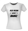 foto 7 deze vrouw wordt mama t-shirt