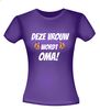 foto 2 deze vrouw wordt oma t-shirt