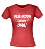 foto 4 deze vrouw wordt oma t-shirt