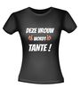 deze vrouw wordt tante t-shirt