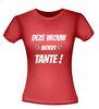 foto 4 deze vrouw wordt tante t-shirt