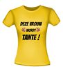 foto 8 deze vrouw wordt tante t-shirt