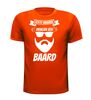 foto 5 echte mannen dragen een baard t-shirt