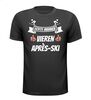 echte mannen vieren apre-ski t-shirt