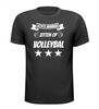 foto 1 echte mannen zitten op volleybal t-shirt