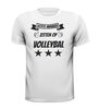 foto 7 echte mannen zitten op volleybal t-shirt