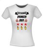 foto 7 echte vrouwen drinken bier t-shirt
