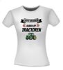 foto 7 echte vrouwen rijden op tractoren t-shirt