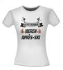 foto 7 echte vrouwen vieren Apres-ski t-shirt