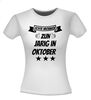 foto 7 echte vrouwen zijn jarig in oktober t-shirt