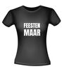 foto 2 feesten maar T-shirt