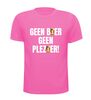 foto 11 geen bier geen plezier t-shirt