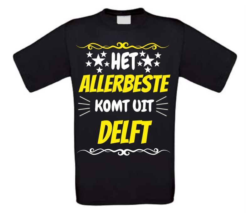 Het allerbeste komt uit Delft t-shirt