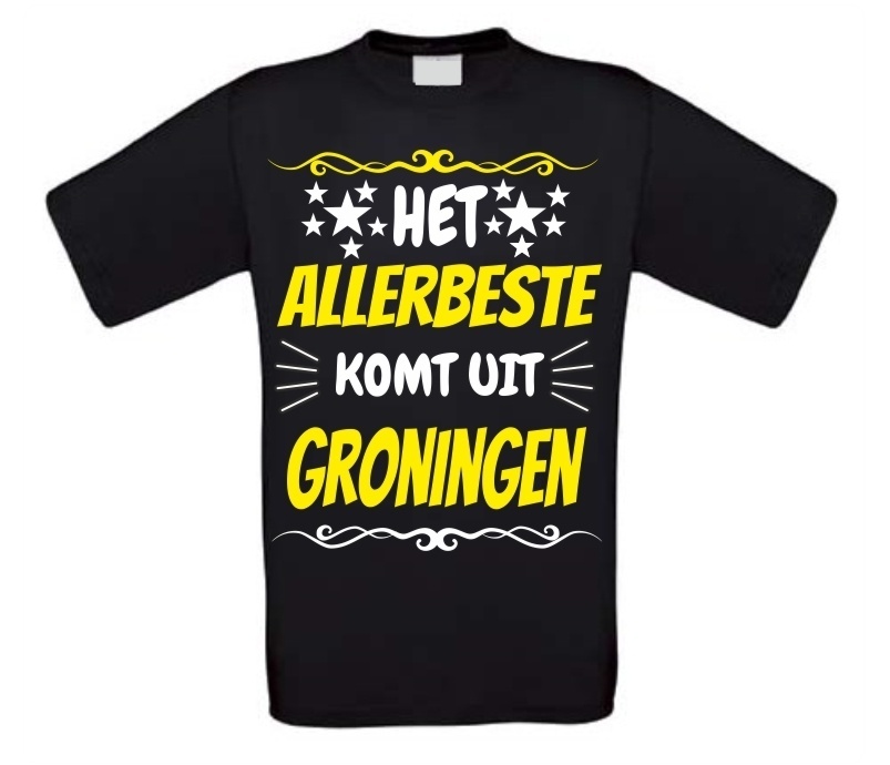 Het allerbeste komt uit Groningen T-shirt