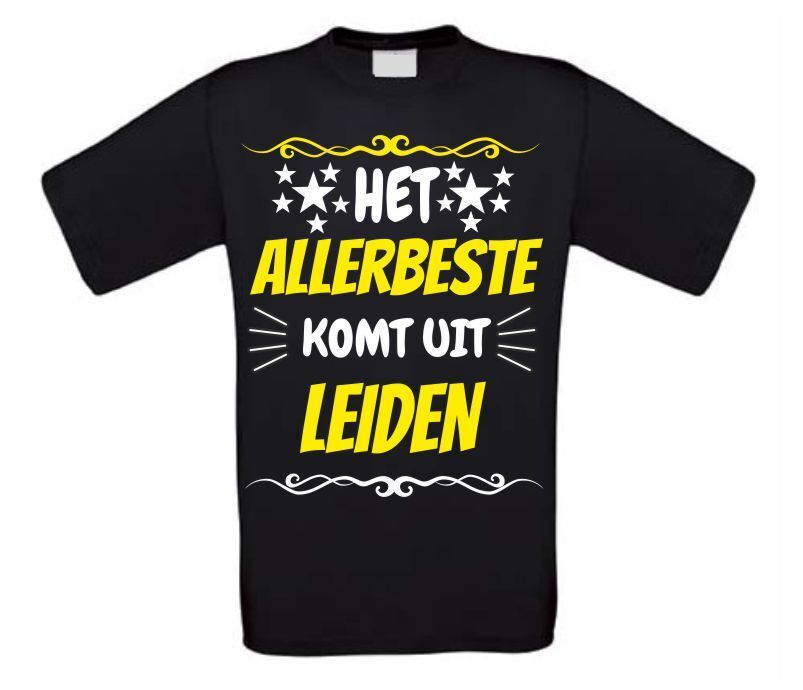 Het allerbeste komt uit Leiden t-shirt