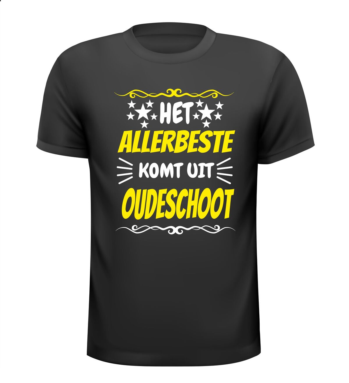 Het allerbeste komt uit Oudeschoot t-shirt