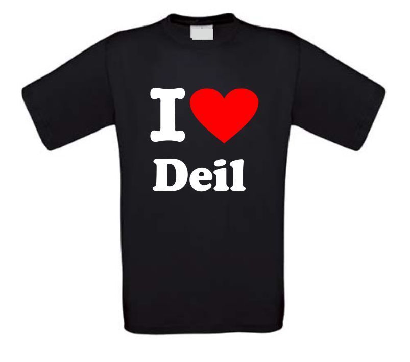 I love Deil t-shirt