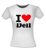 foto 10 I love Deil t-shirt
