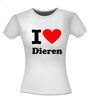 foto 10 I love Dieren t-shirt