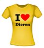foto 12 I love Dieren t-shirt