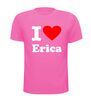 foto 7 I love Erica t-shirt
