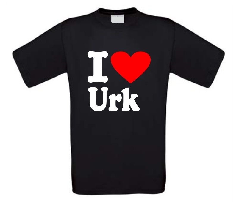 I love Urk t-shirt