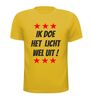 foto 15 ik doe het licht wel uit T-shirt