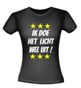 foto 2 ik doe het licht wel uit T-shirt