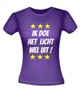 foto 4 ik doe het licht wel uit T-shirt
