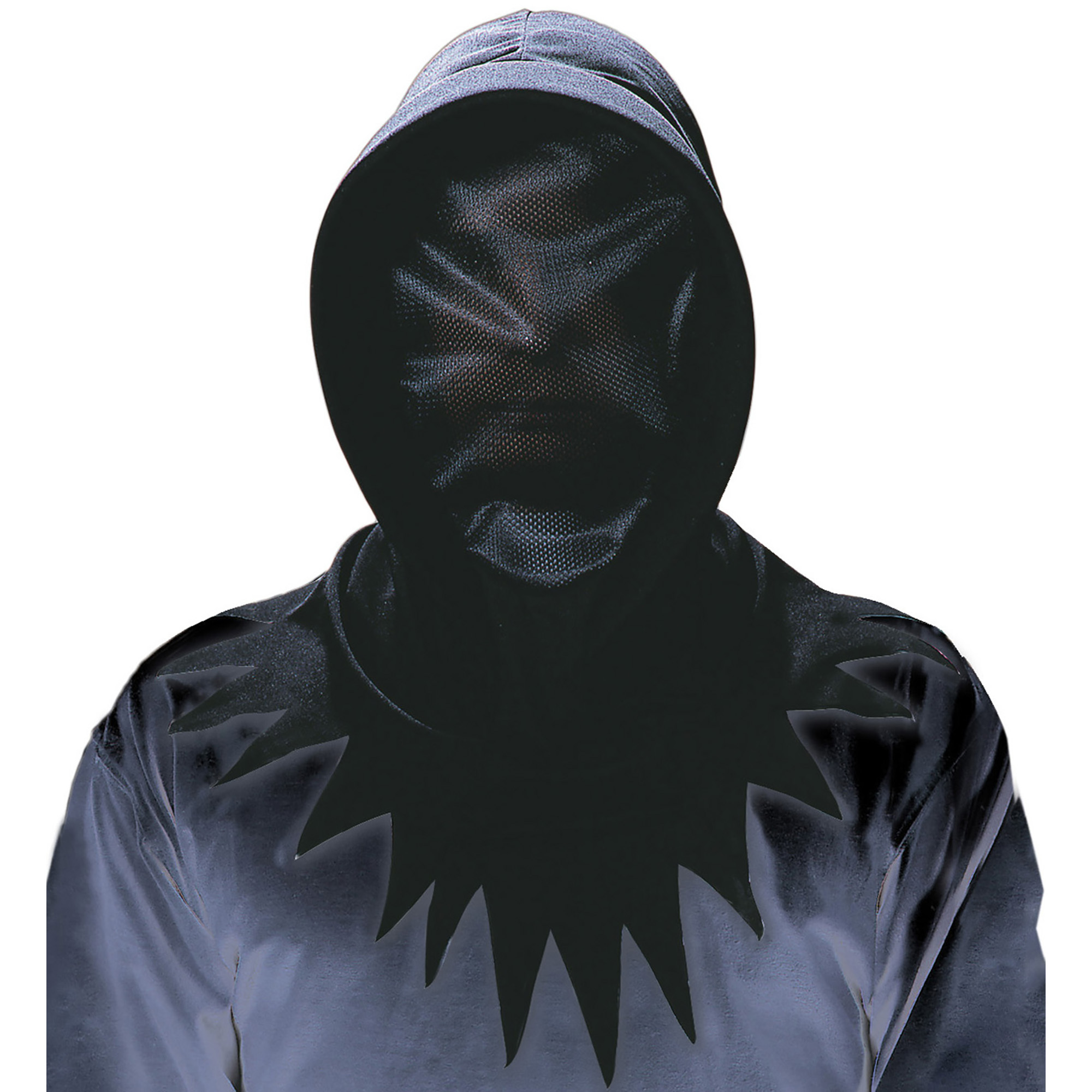 Invisible onzichtbaar zwart masker volwassen ontschendbare grimreaper