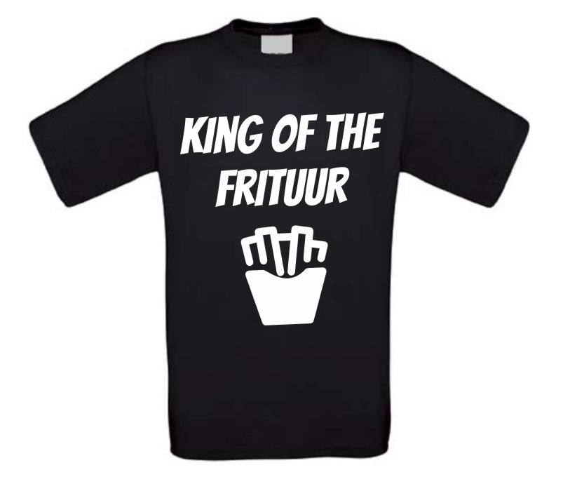 king of the frituur t-shirt