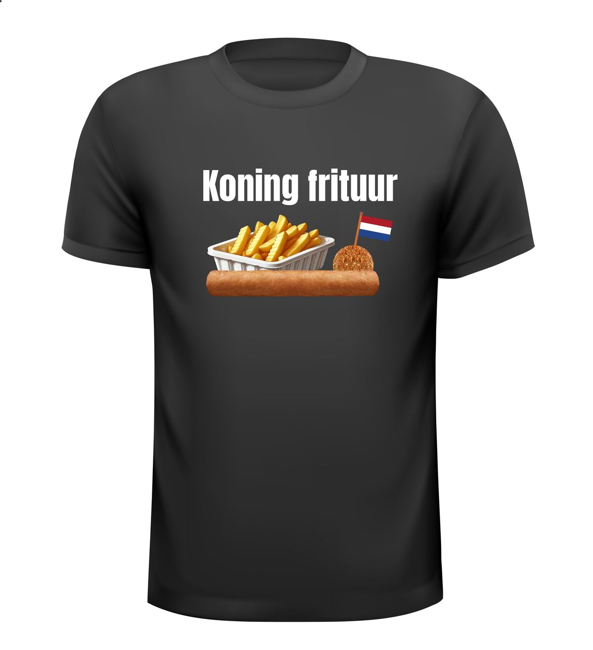 koning frituur t-shirt