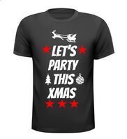 Let's party this christmas t-shirt Let's party this christmas t-shirt