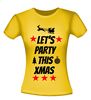 foto 12 let's party this Christmas t-shirt