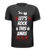 lets rock this christmas t-shirt