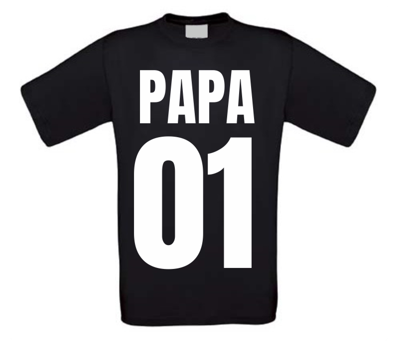papa nummer 1 t-shirt