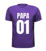 foto 2 papa nummer 1 t-shirt