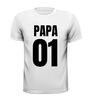 foto 7 papa nummer 1 t-shirt