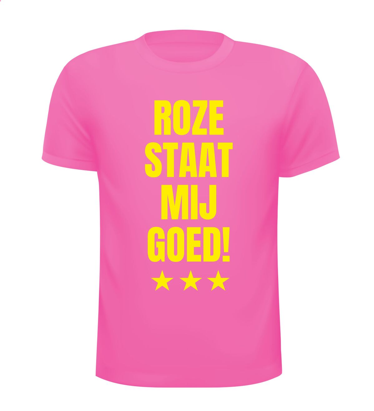 roze staat mij goed T-shirt